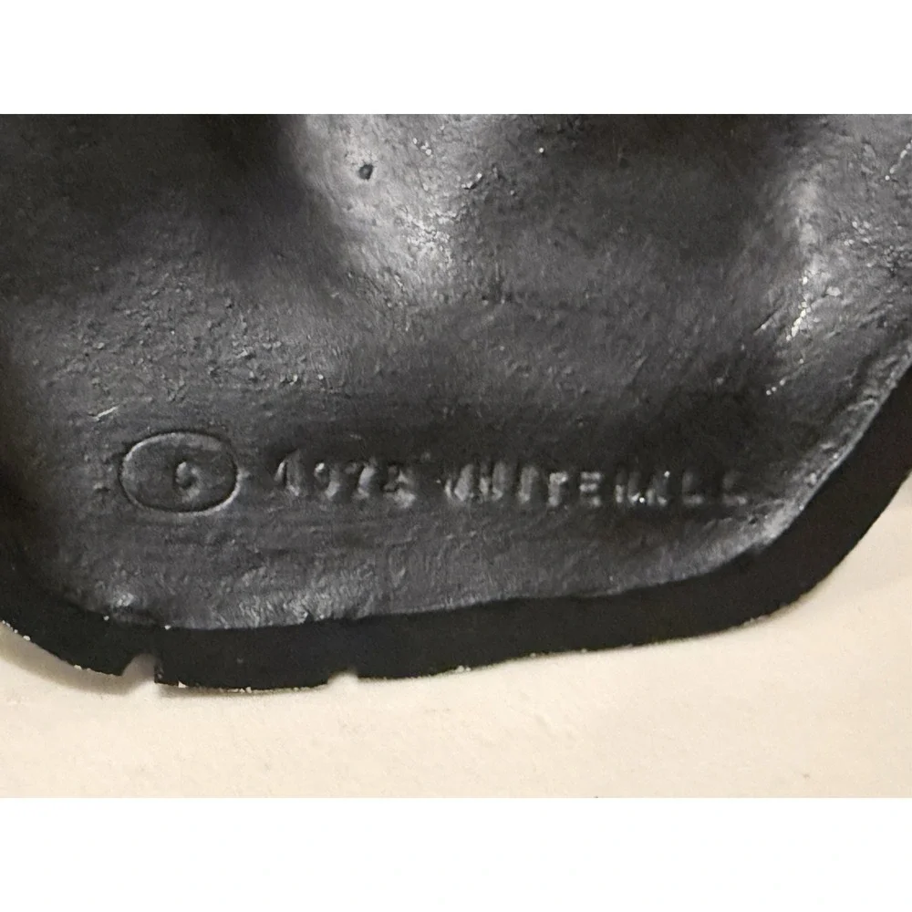 Vintage 1974 Whitehall Metal Studios Scuba Diver Wall Decor Hanging Art Plaque